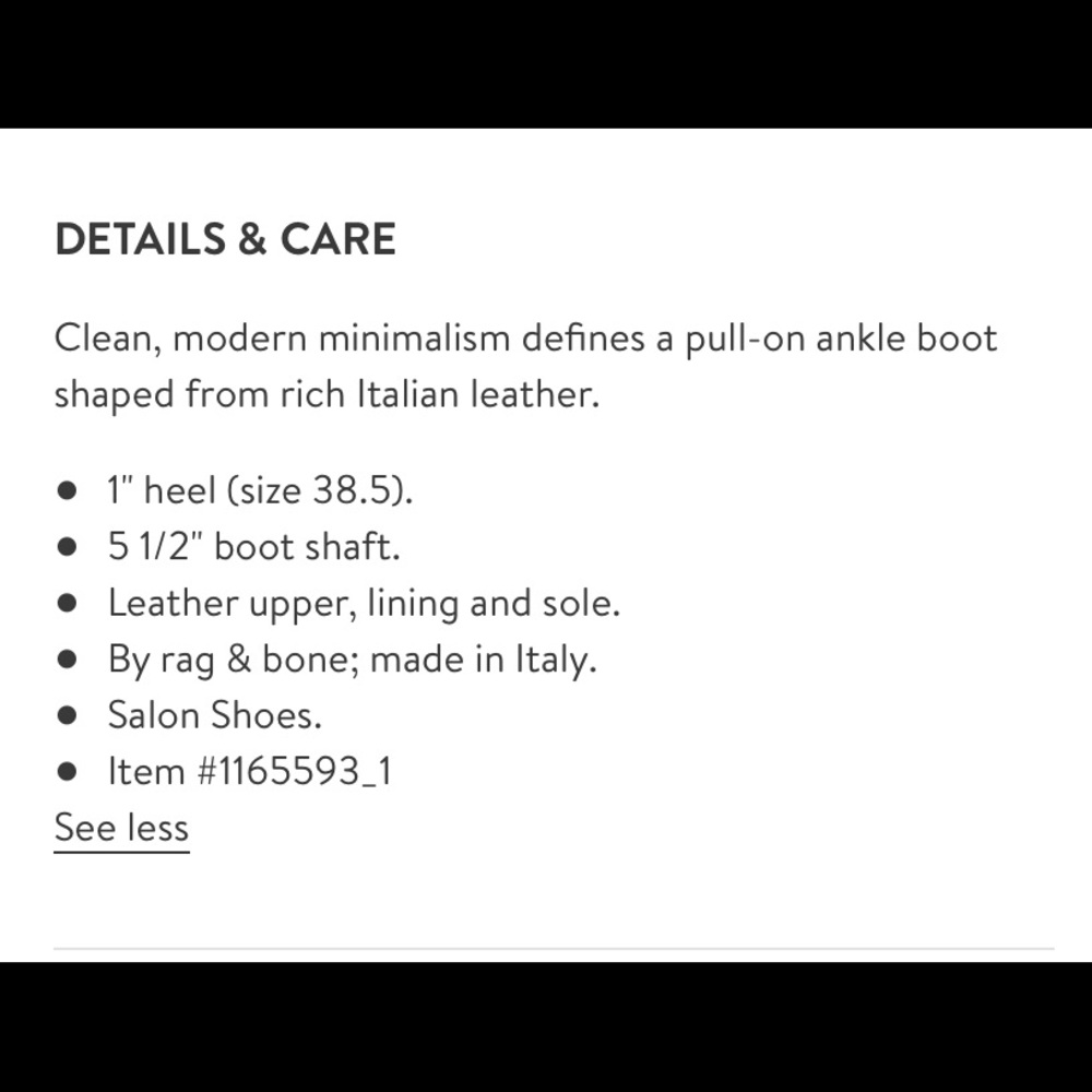 Rag & Bone Holly Ankle Boot - image 3
